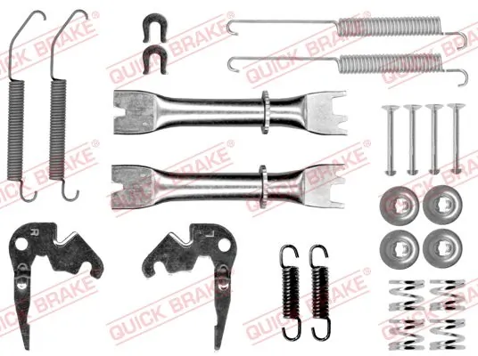 Accessory Kit, brake shoes